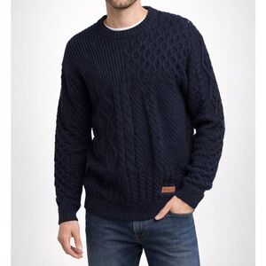Peregrine Men’s New Wool Fisherman Sweater
